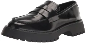 Madden Girl Women's Heaathr Loafer, Black Box, 8