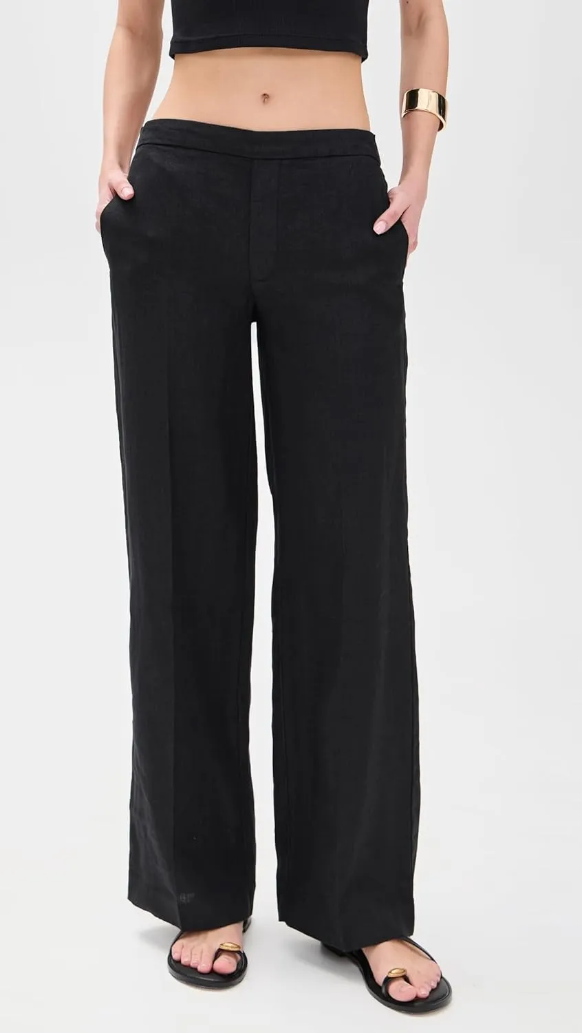 Madewell Women's The Easy Linen Pull-On Pants
