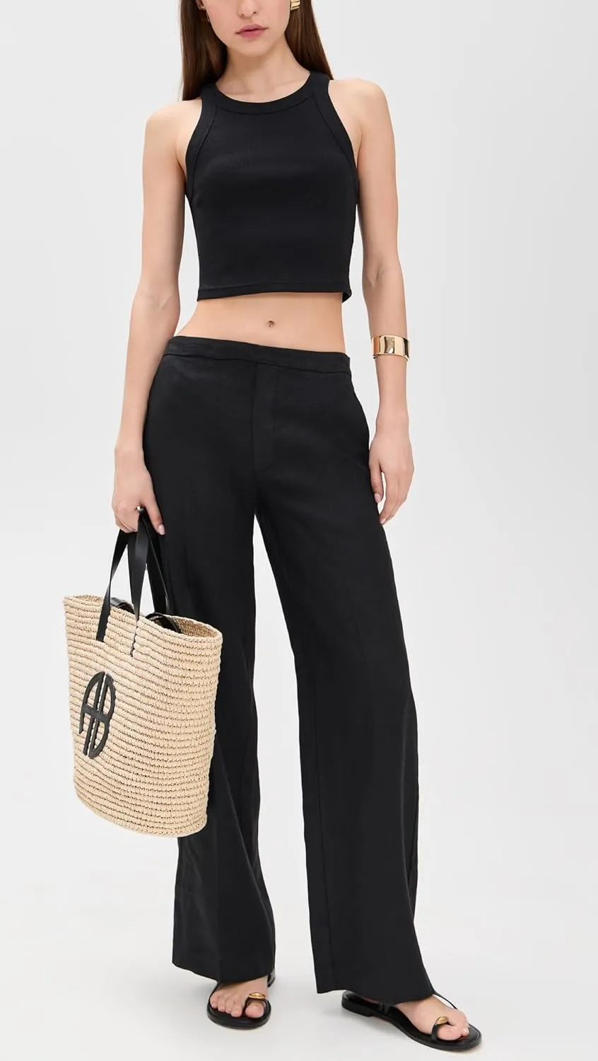 Madewell Women's The Easy Linen Pull-On Pants