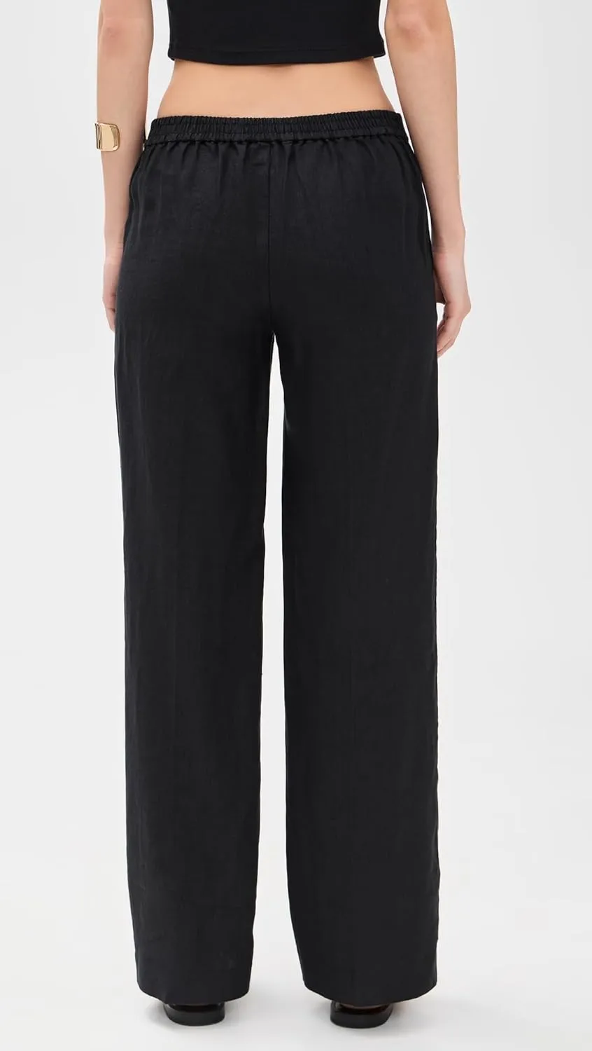Madewell Women's The Easy Linen Pull-On Pants