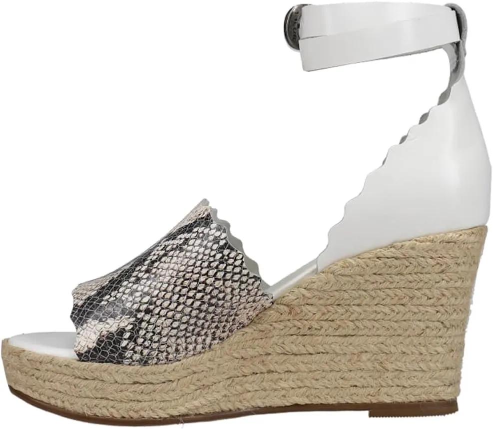 Matisse Womens Roma Cheetah Ankle Strap Espadrille Casual Sandals Casual High Heel 3" & Up - Black
