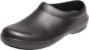 Men and Women's Oil Water Resistant Nursing Chef Shoes Non-Slip Safety Working Shoes for Kitchen Garden Bathroom(6 Men/7 Women/9.25″,37 Black)