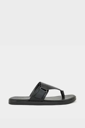 Men Casual Thong MO3014-Black