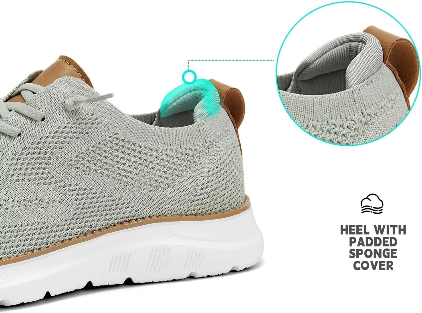 Mens Casual Dress Oxfords Shoes Fashion Mesh Business Walking Work Slip on Sneakers Comfortable Lightweight Soft Sole