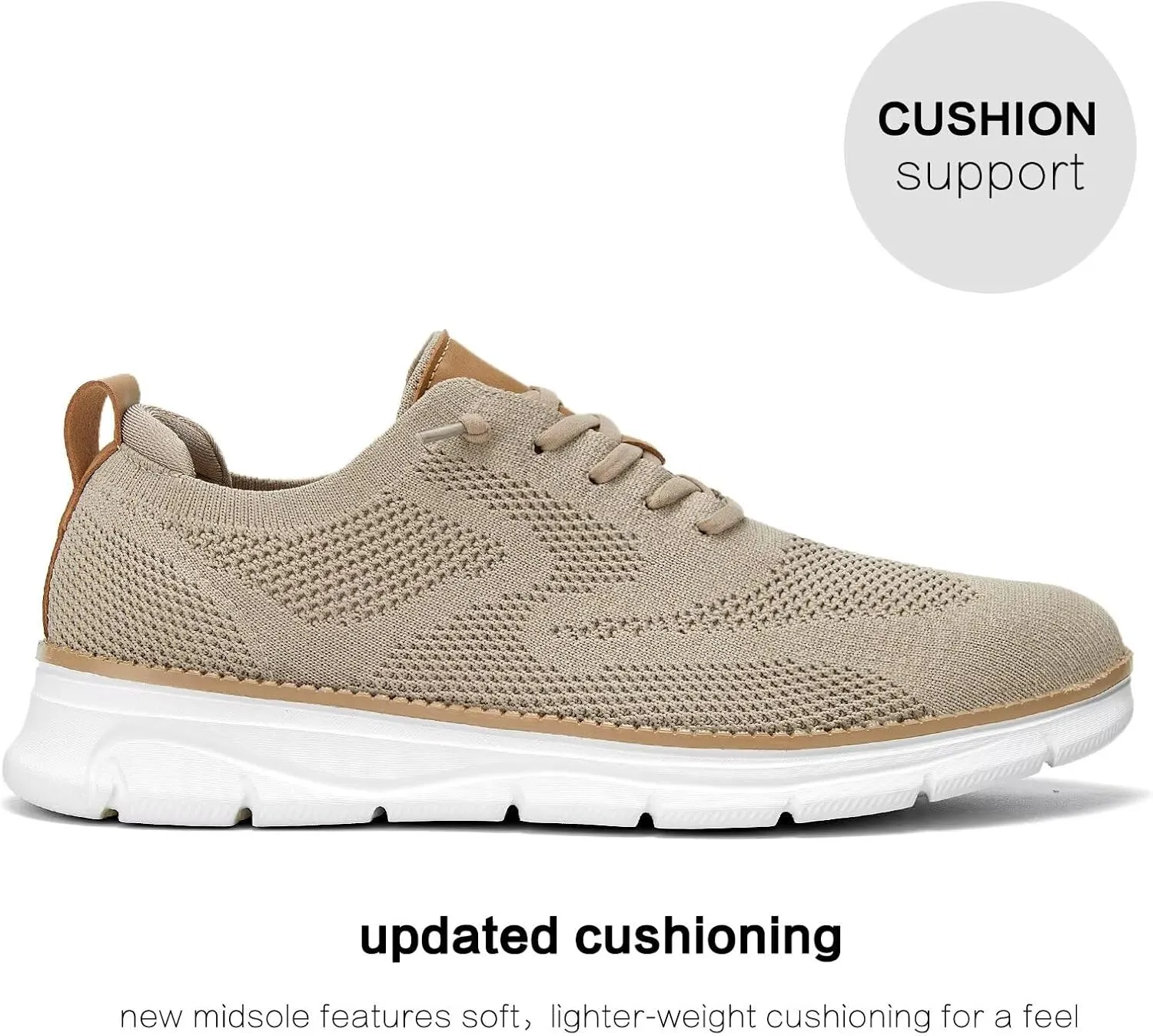 Mens Casual Dress Oxfords Shoes Fashion Mesh Business Walking Work Slip on Sneakers Comfortable Lightweight Soft Sole