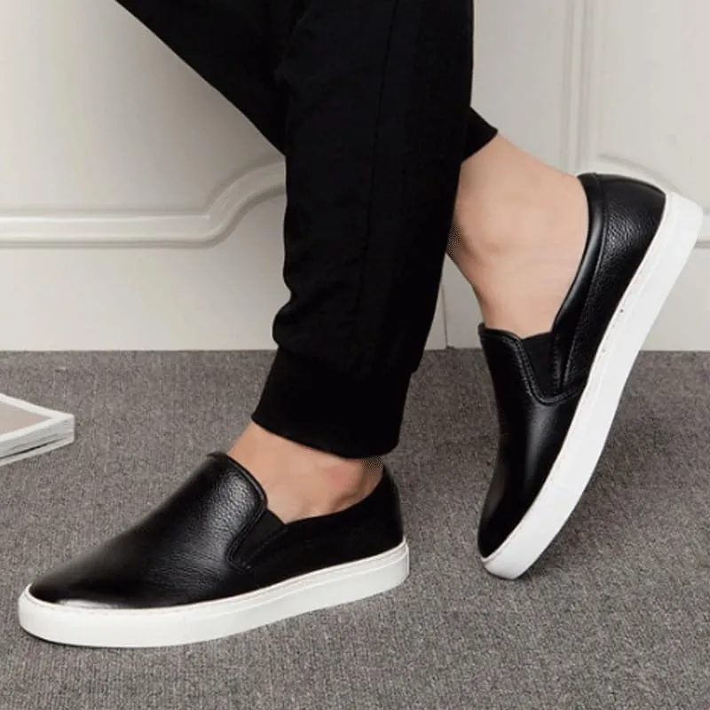 Men's Loafers Slip-on Casual Walking Shoes Lightweight Soft Non Slip Walking Shoes