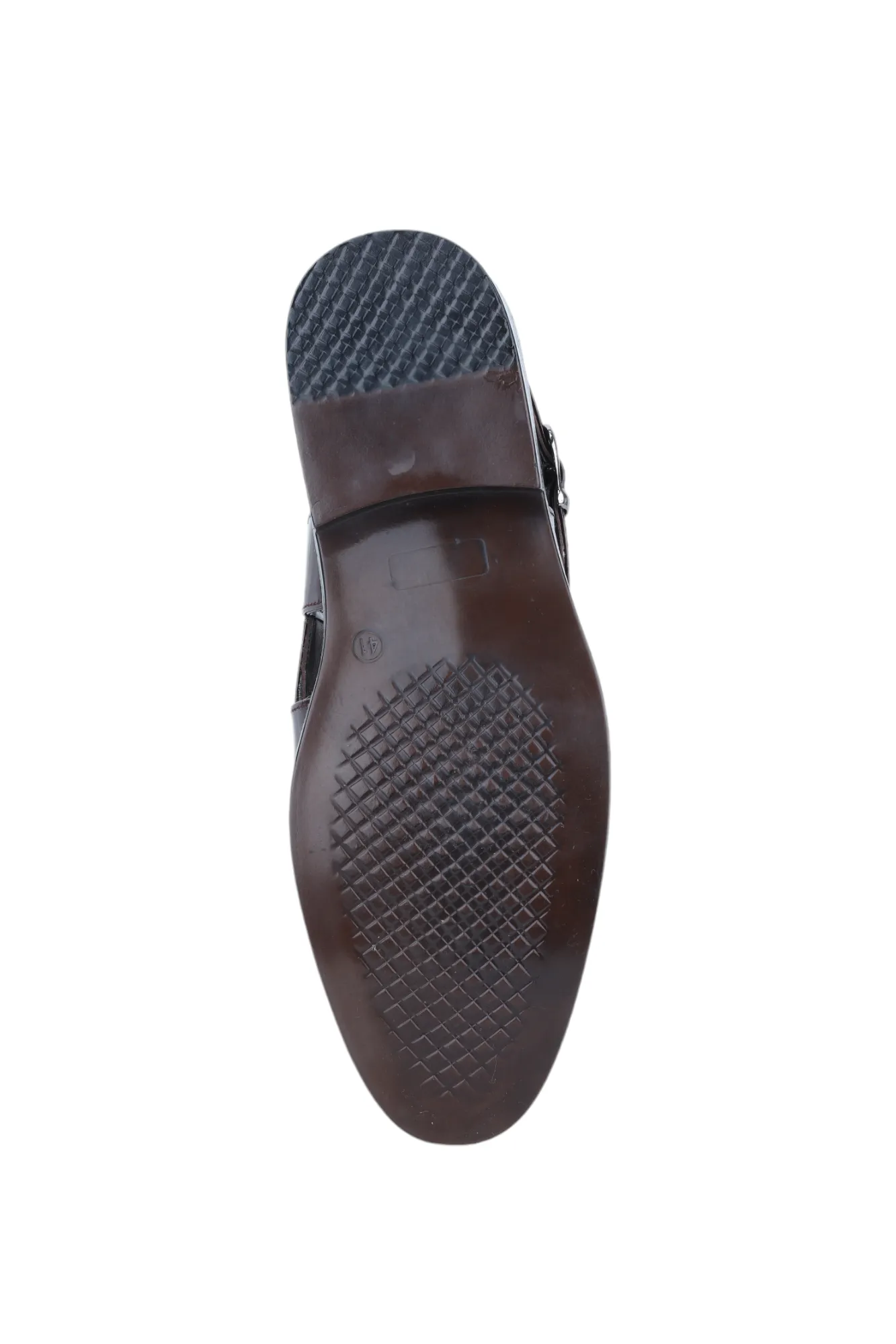 Mens Premium Peshawari Patent Leather Sandal 93668