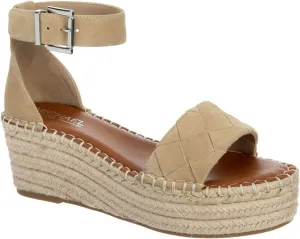 Michael By Michael Shannon Bridgette - Women's Open Toe Espadrille Platform Wedge Sandals