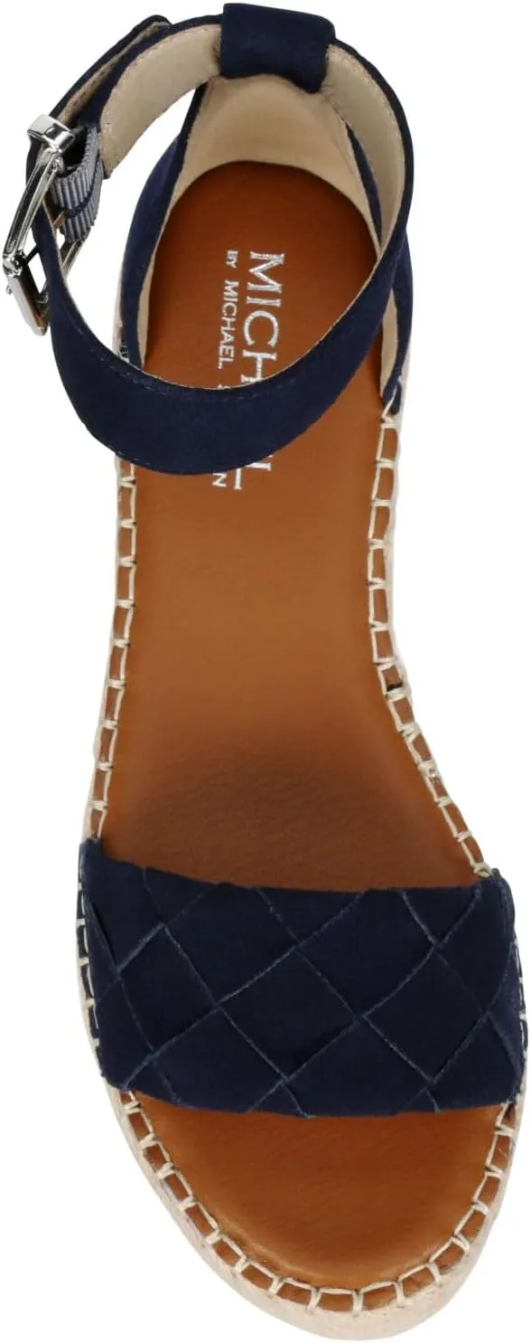 Michael By Michael Shannon Bridgette - Women's Open Toe Espadrille Platform Wedge Sandals