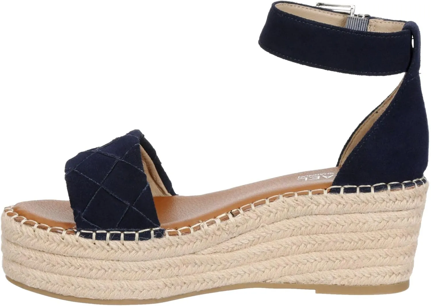 Michael By Michael Shannon Bridgette - Women's Open Toe Espadrille Platform Wedge Sandals