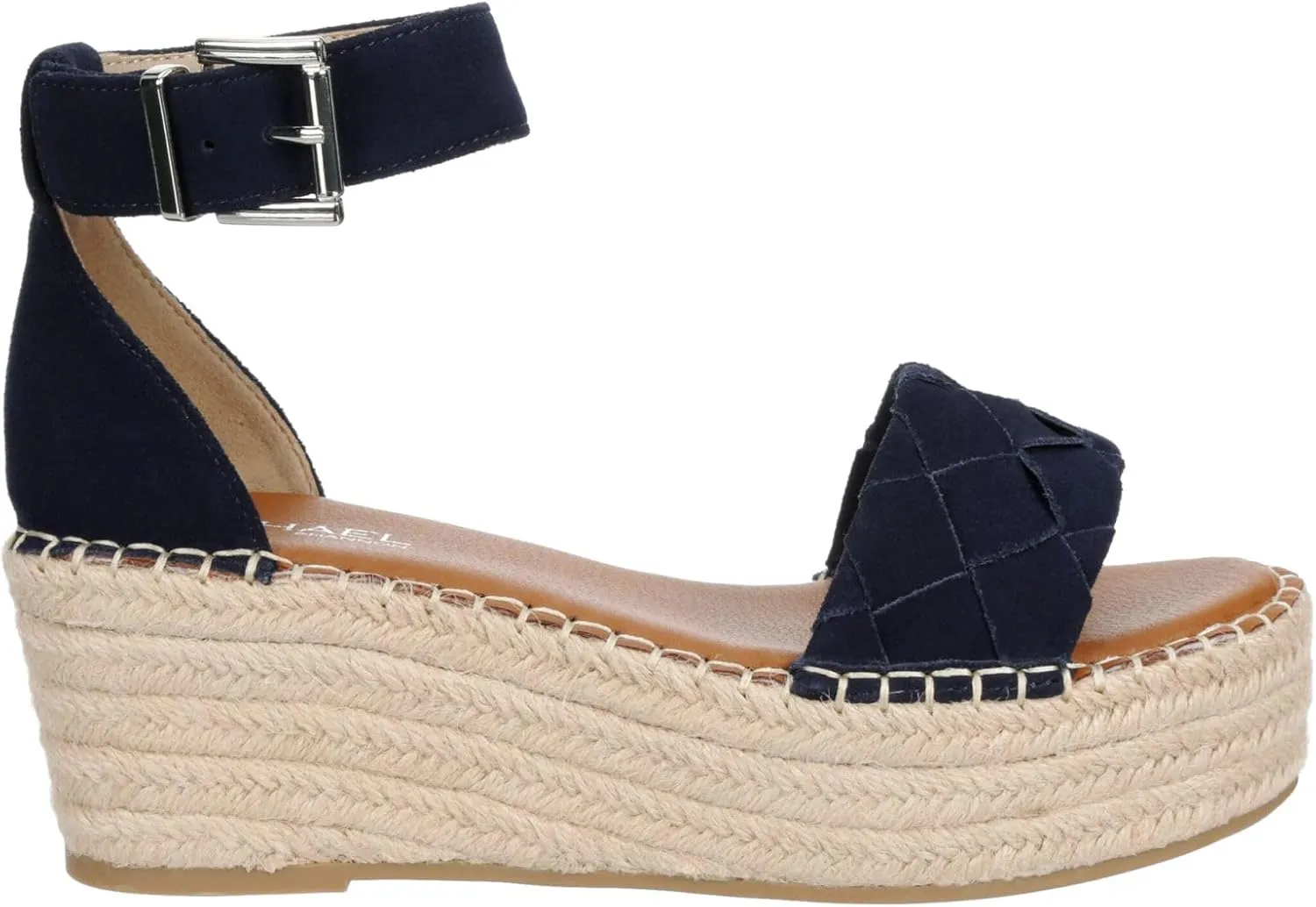 Michael By Michael Shannon Bridgette - Women's Open Toe Espadrille Platform Wedge Sandals