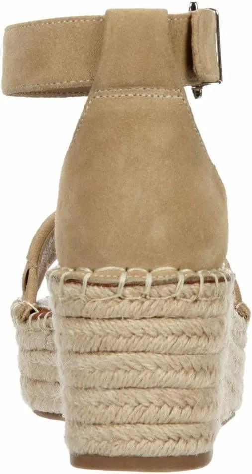 Michael By Michael Shannon Bridgette - Women's Open Toe Espadrille Platform Wedge Sandals