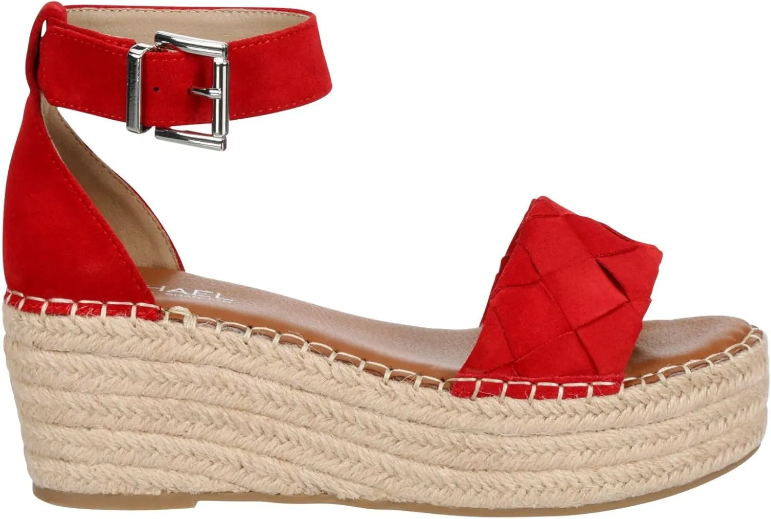 Michael By Michael Shannon Bridgette - Women's Open Toe Espadrille Platform Wedge Sandals