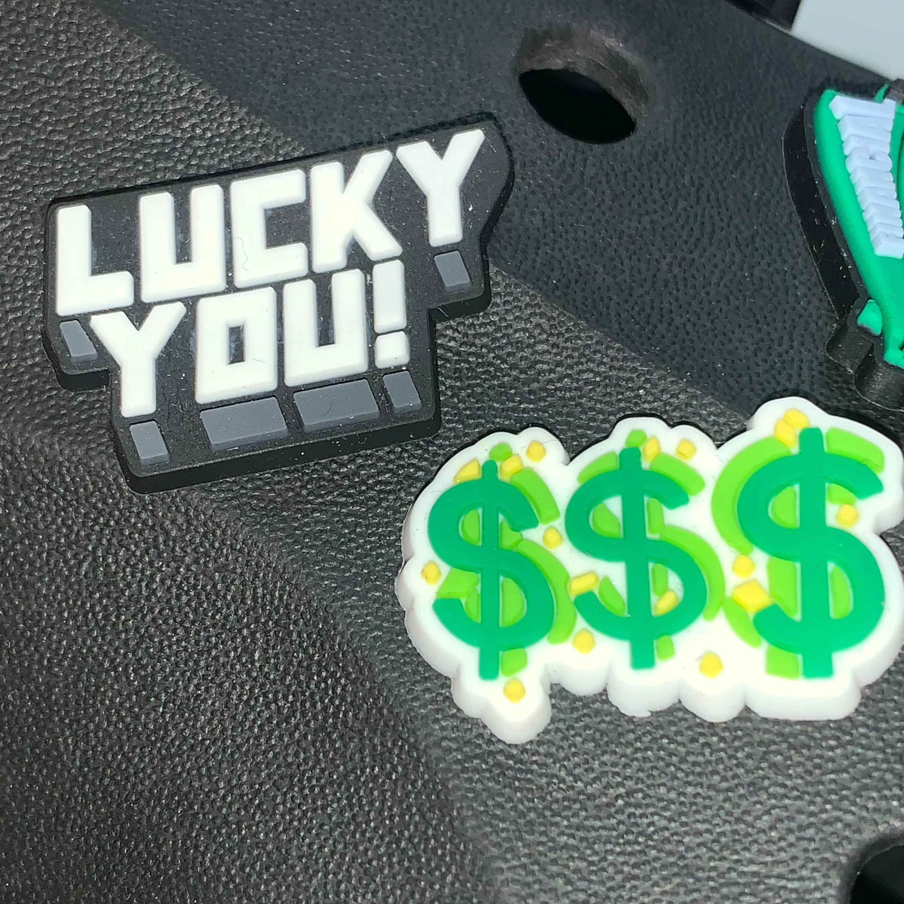 Money Hungry Shoe Charm Set (6 Pieces)