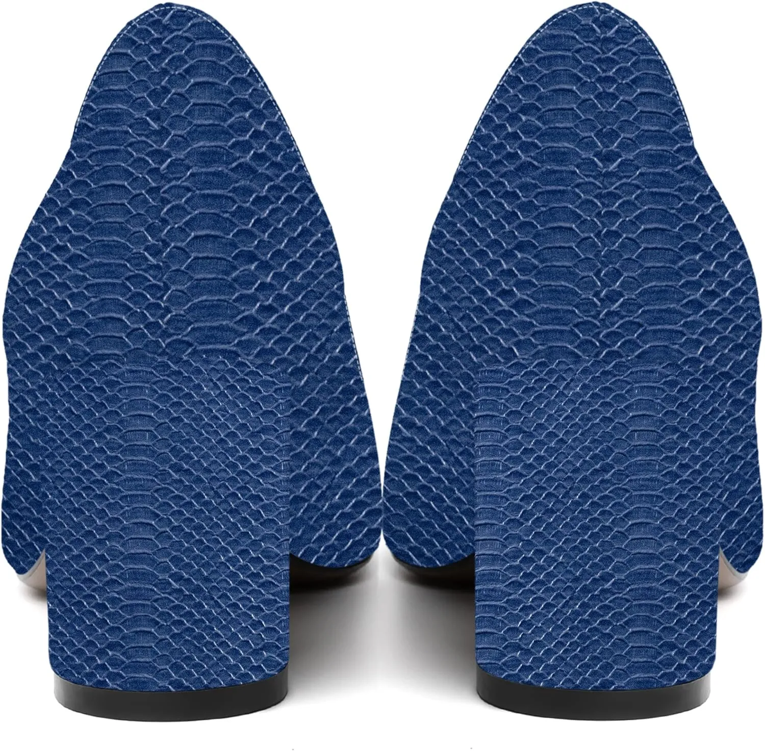 MOVINSTEPS Womens Slip On Dating Peep Toe Dress Patent Block Mid Heel Pumps Shoes 2.5 Inch