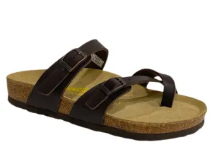 NECKERMANN Roman Sandal N2629 - Dark Brown