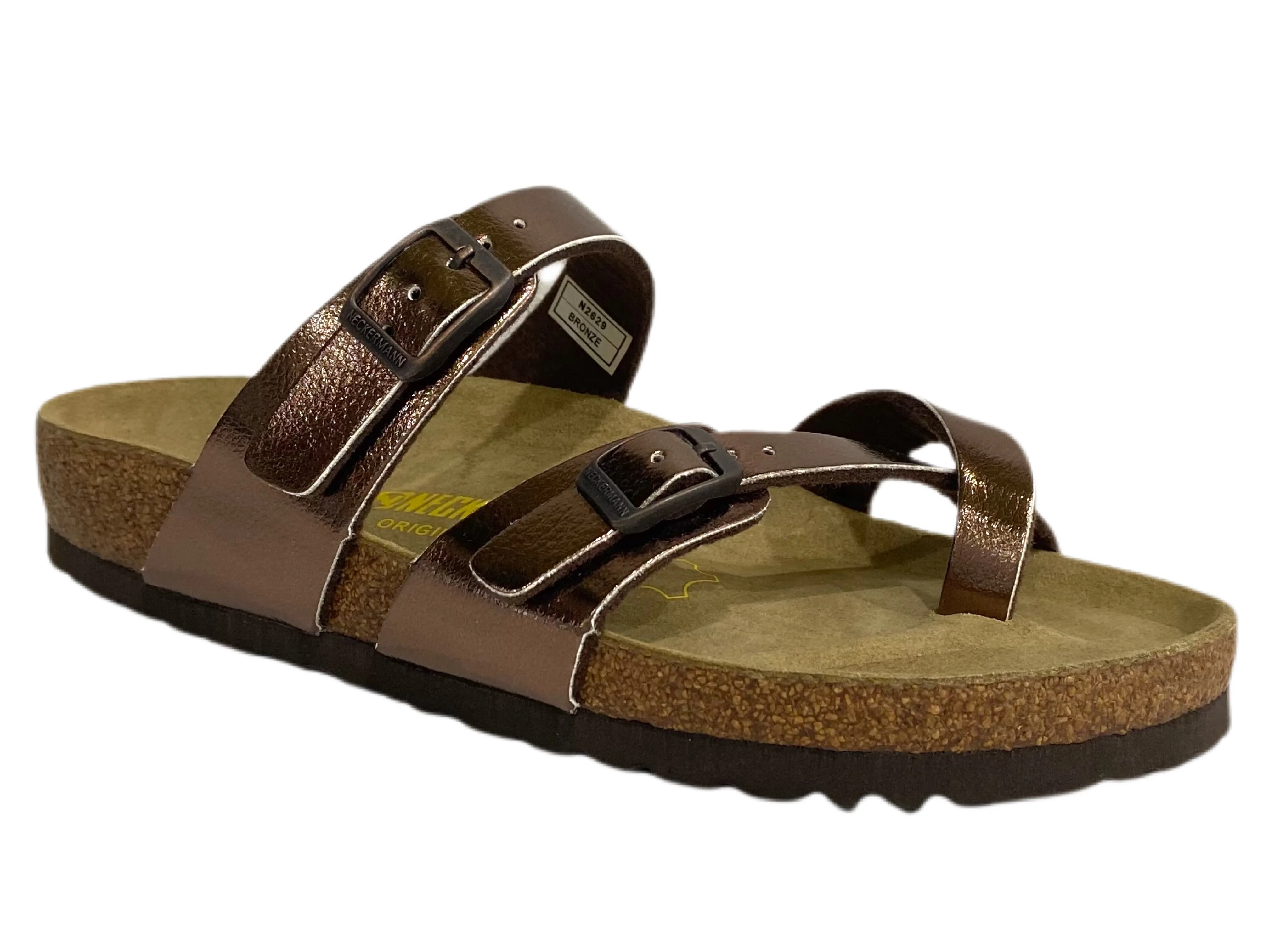 NECKERMANN Roman Sandal N2629 - Dark Brown