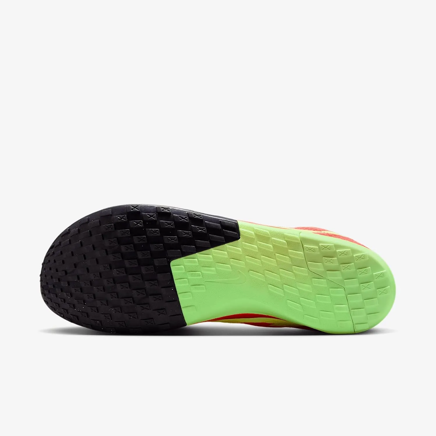 Nike Rival Waffle 6 Road and Cross-Country Racing Shoes (DX7998-800, Hyper Orange/Bright Crimson/Mint Foam/Lime Blast)