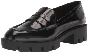 Nine West Women's MAIBEL3 Loafer, Black Patent, 9