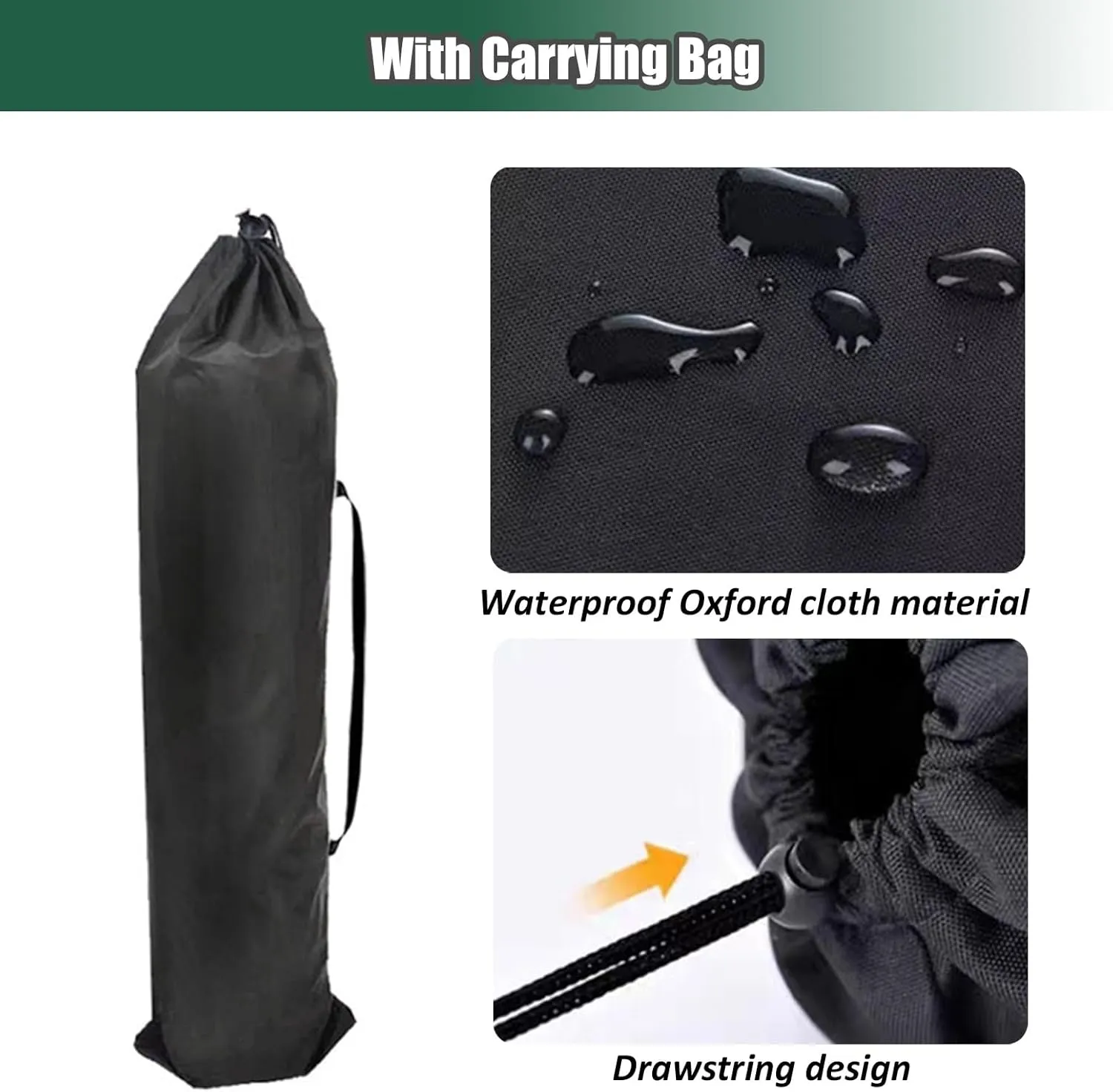 Non-Slip Round Mahjong Mat, Soft Crystal Velvet Table Cover, Quiet and Noise Reducing Game Tablecloth with Black Carrying Bag(Green,80cm/31.5in)
