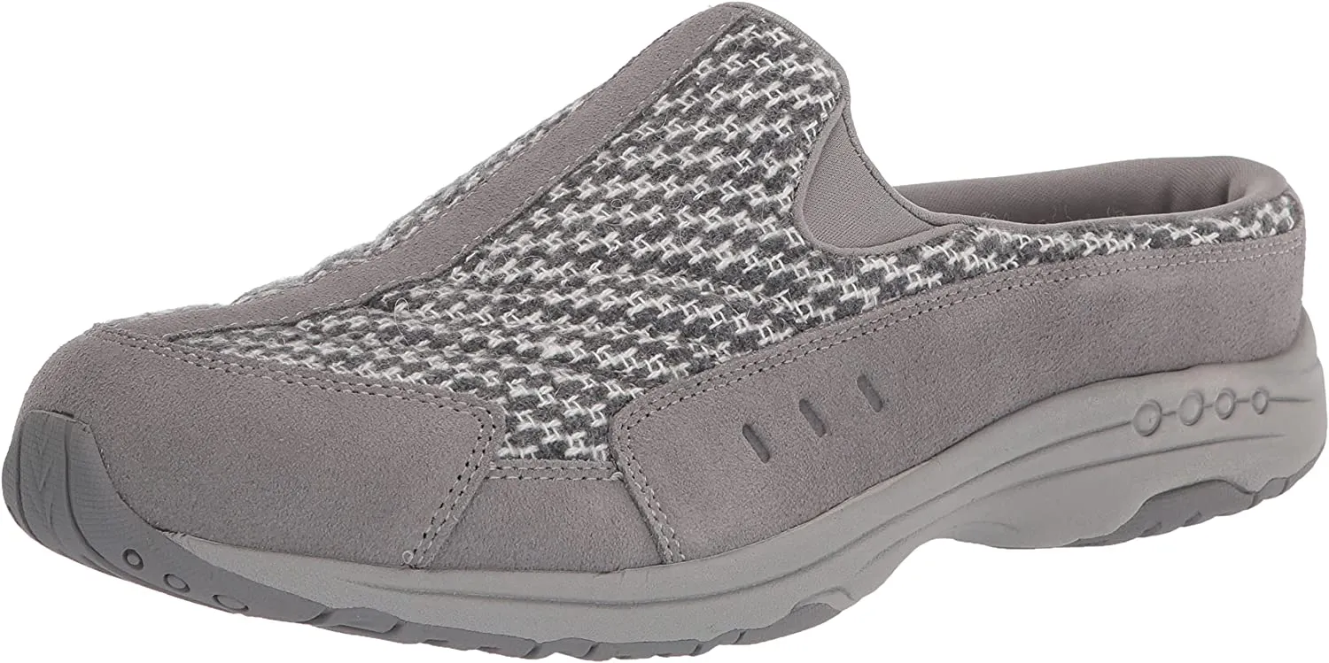 On Grey Slip Fully customizable Sneaker Customer-friendly Spirit Time Closed-Toe Mule Round Back Open Easy Travel