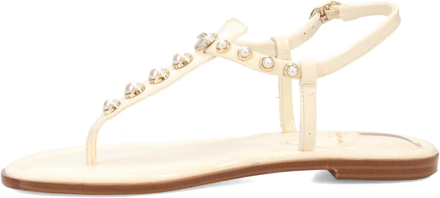 Open Edelman Strap Sandals All-inclusive Porcelain Ankle Embossed Fraud-free Toe Sam Wide Pearl Gigi