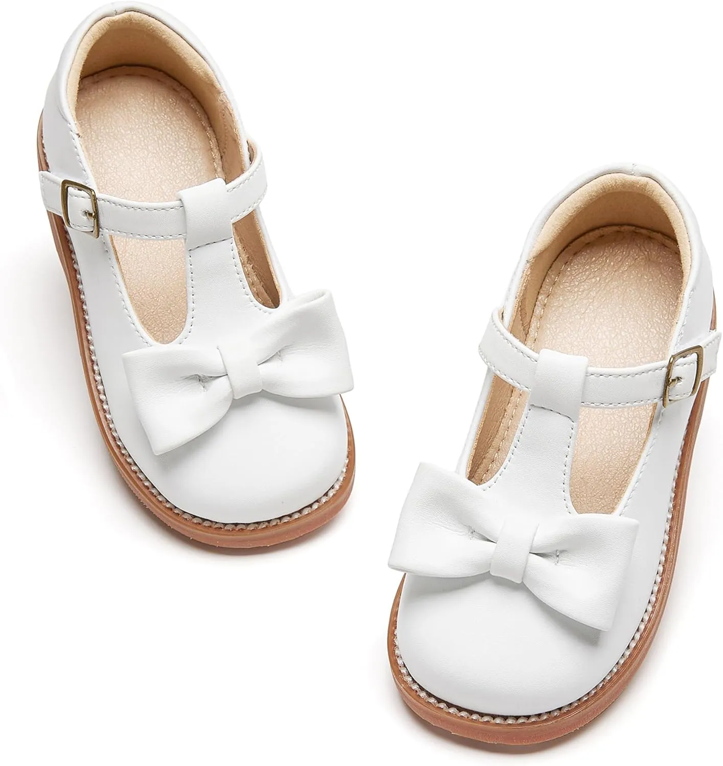 Otter MOMO Toddler/Little Girls Mary Jane Slip-on School Uniform Party Dress Shoes