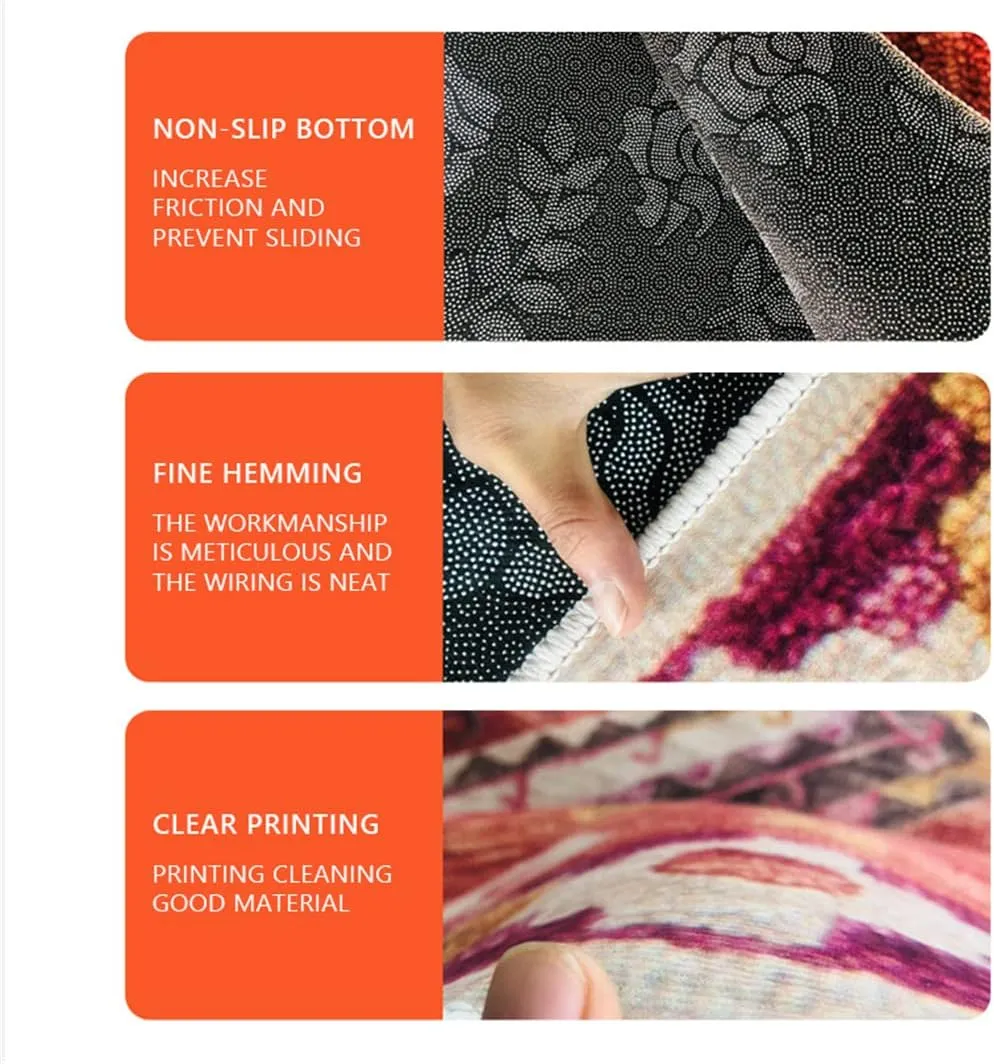 Outer Space Universe Area Rug 3' x 5' Purple Galaxy Starry Sky Carpets for Girls Bedroom Living Room Soft Kitchen Floor Mats Non Skid Washable Rugs