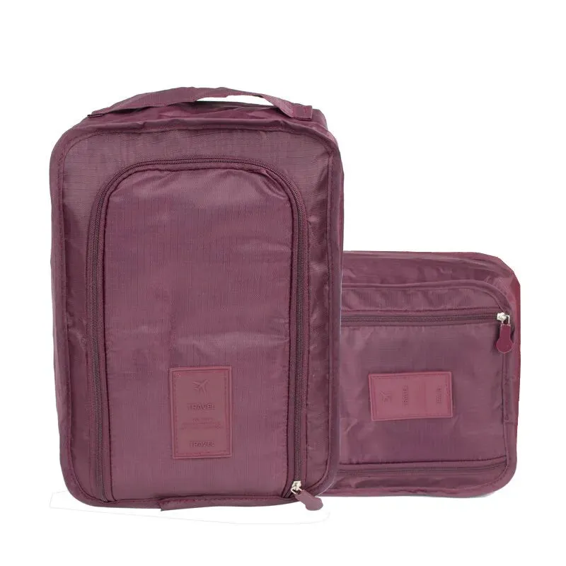 Portable Multifunction Waterproof High Capacity Folding Shoe Pouch Organizer
