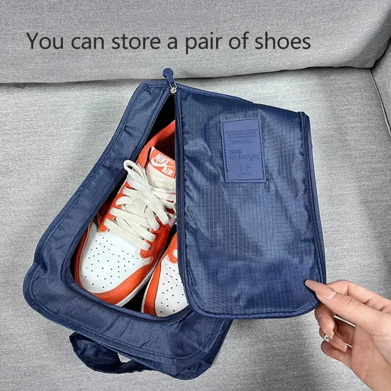 Portable Multifunction Waterproof High Capacity Folding Shoe Pouch Organizer