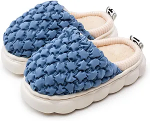 Puff Warm Slippers for Girls Boys Kids Toddlers, Cute Non-slip Kids Slippers for Indoor and Outdoor