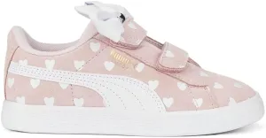 PUMA Kids Girls Suede Classic Re-Bow Slip On Sneakers Shoes Casual - Pink