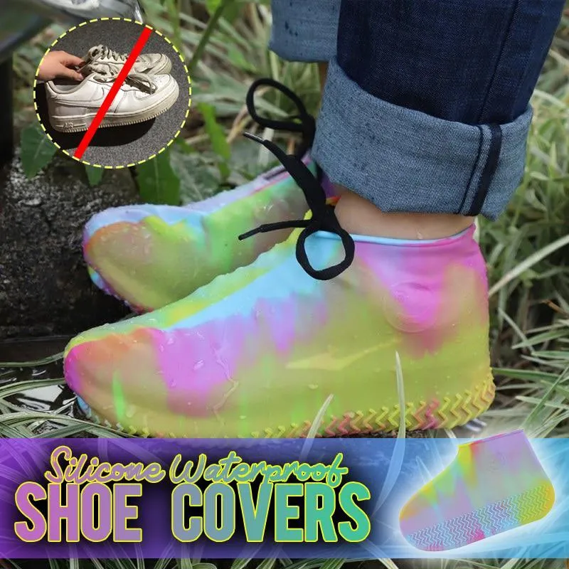 REUSABLE SILICONE SHOE COVERS