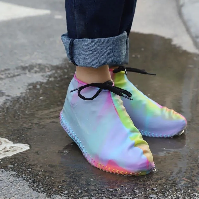 REUSABLE SILICONE SHOE COVERS