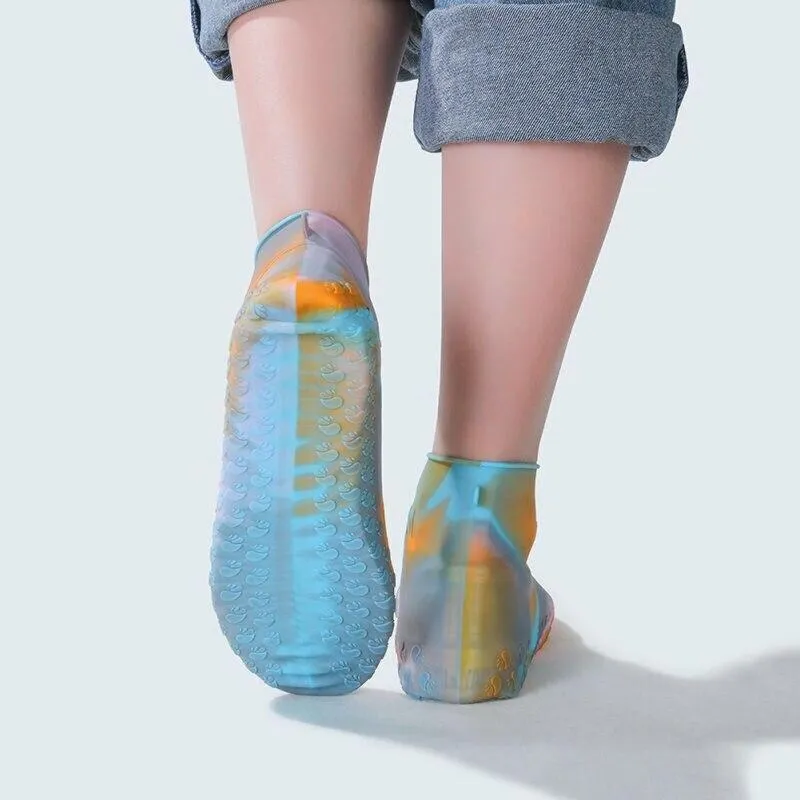 REUSABLE SILICONE SHOE COVERS