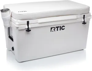 RTIC Ultra-Tough Cooler Seat Cushion, Great for Family Travels, Boating Or Hunting, Easy Clean Vinyl, Buckle Fastening and Anti Slip