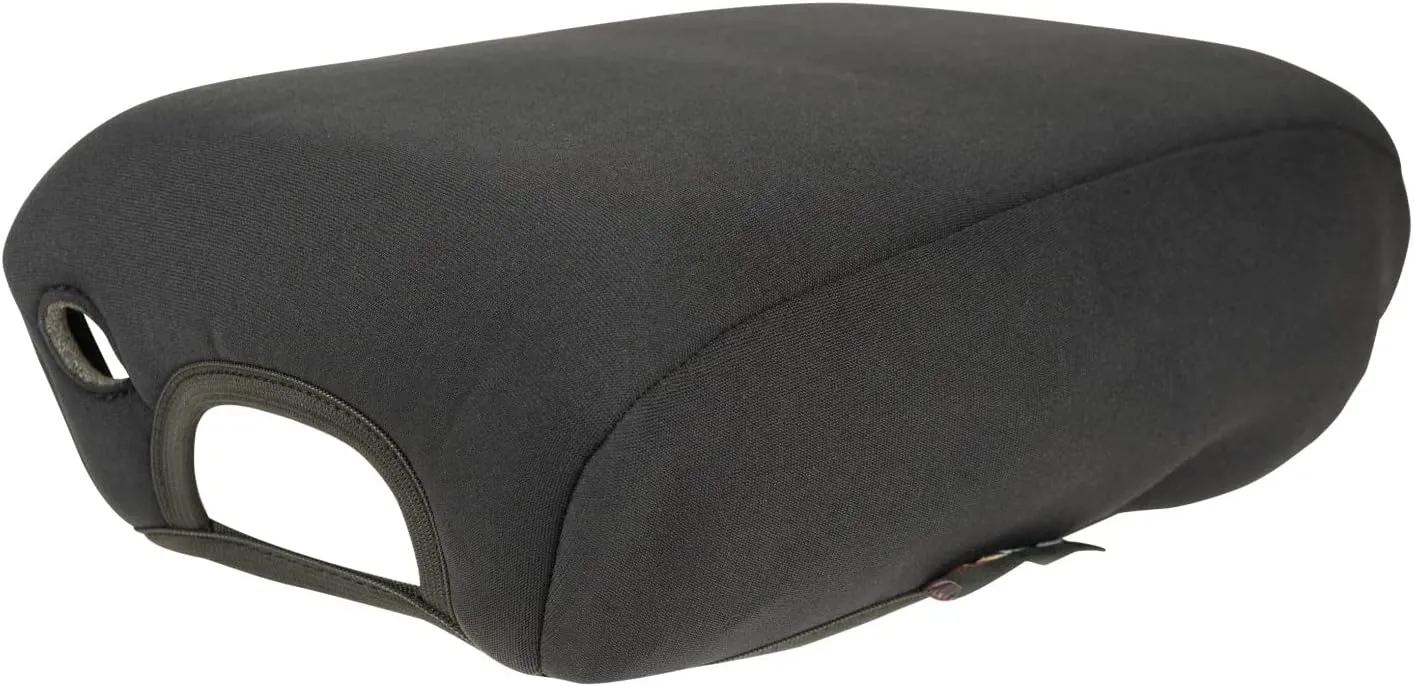 Rugged Ridge Center Console for Jeep Wrangler/Gladiator | Neoprene, Black | 13108.02 | Fits 2018-2025 Jeep Wrangler JL/JLU; 2020-2025 Jeep Gladiator JT