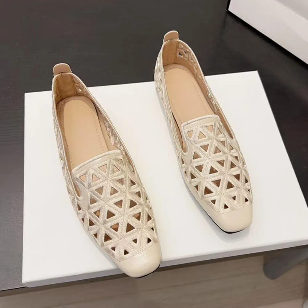 SAILING LU Women Pointed Toe Ballets Flats Faux Suede Comfortable Soft Ballet Walking Shoes Dressy Slip-on Ballerina Shoes