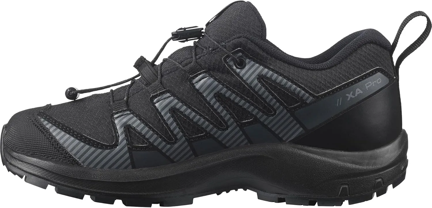Salomon Unisex-Child Kids Xa Pro V8 Climasalomon Waterproof Trail Running Shoes