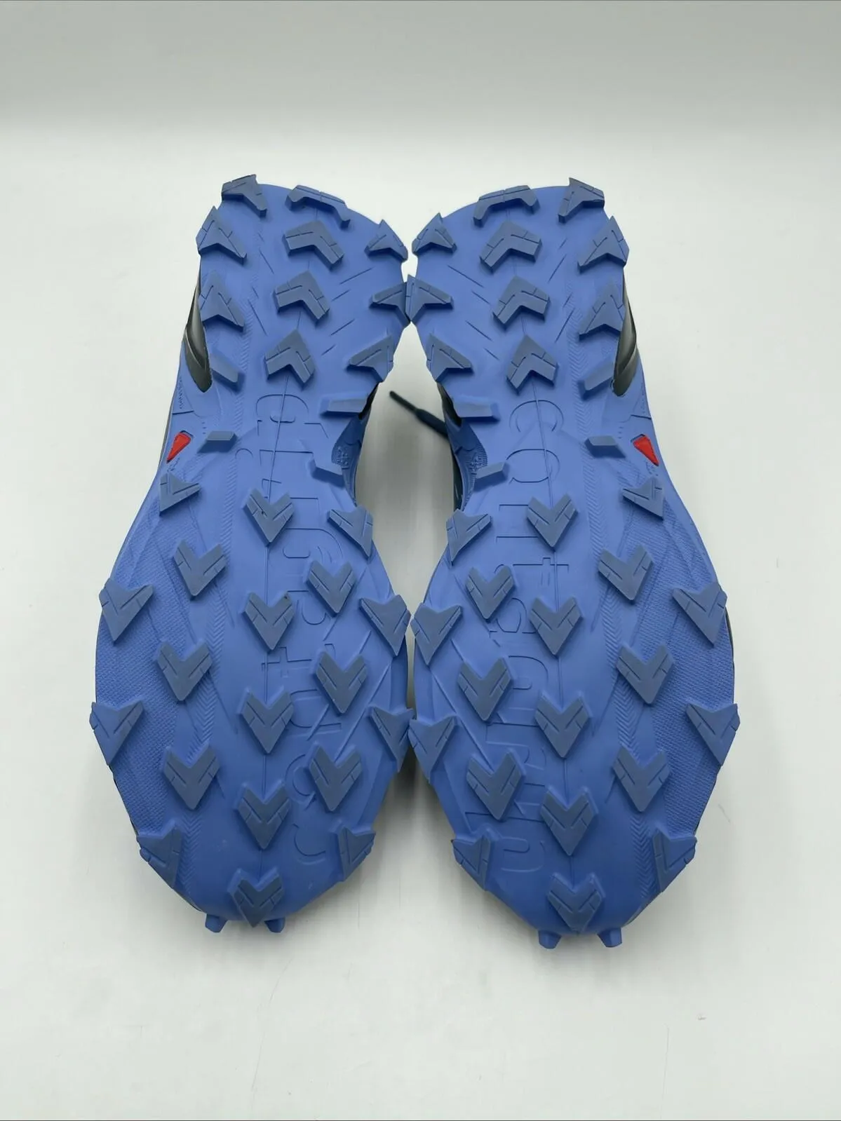 Salomon Women's Alphacross 5 Trail Running Shoes Blue Size 8.5 - Very Good