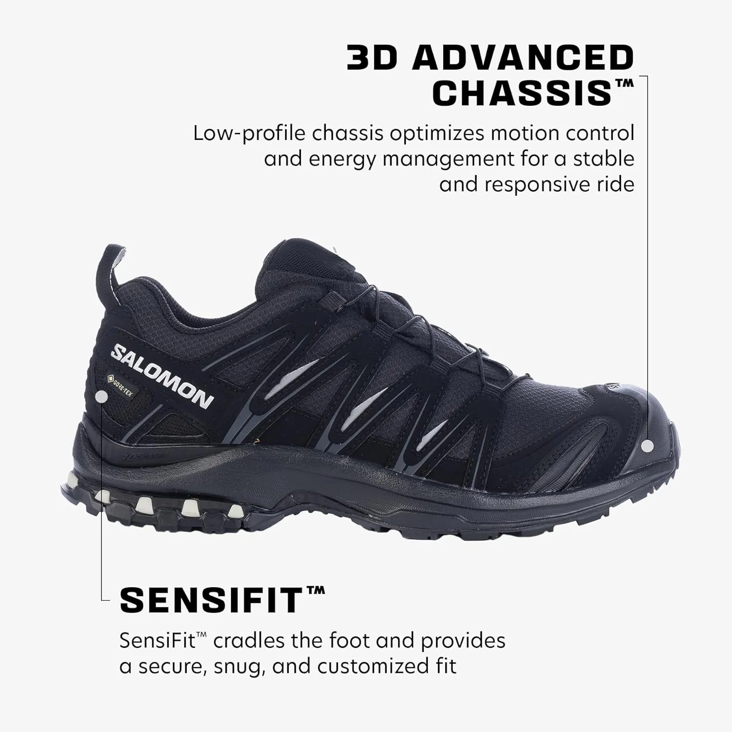 Salomon Women's XA PRO 3D V7 GORE-TEX Trail Running Shoe