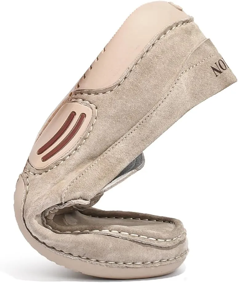 Santimon Men's Penny Loafers Driving Shoes Knit Moccasin Slip-on Loafer Breathable Soft Sole Walking Shoes