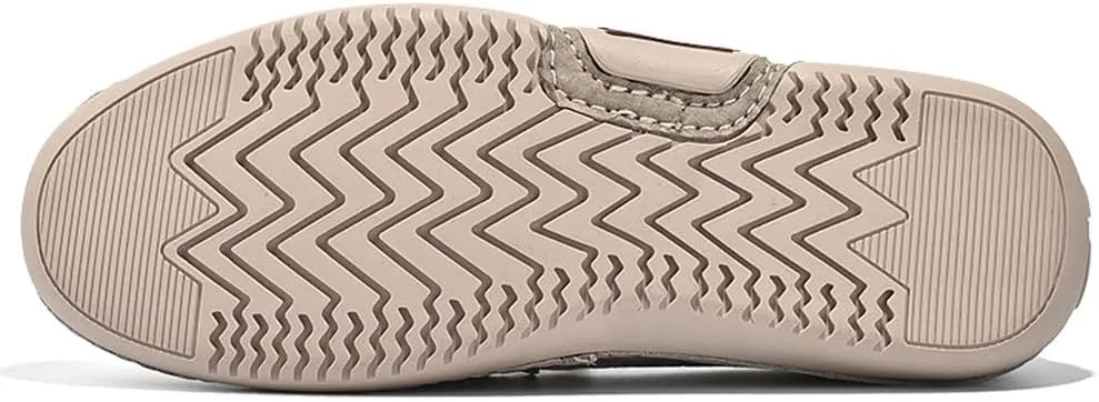 Santimon Men's Penny Loafers Driving Shoes Knit Moccasin Slip-on Loafer Breathable Soft Sole Walking Shoes