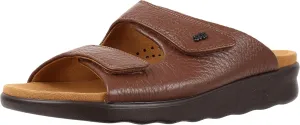 SAS Cozy Adjustable Comfort Slide Sandal Amber 8 WW - Double Wide (D)