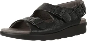 SAS Relaxed Comfort Sandal Black 9.5 N - Narrow (AA)