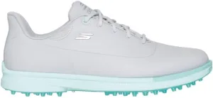 Skechers Golf Women's Jasmine Waterproof Golf Shoe Sneaker, Gray/Mint Spikeless, 10