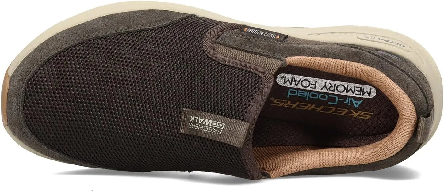 Skechers Men's Go Walk Outdoor Athletic Slip-On Trail Hiking Shoe with Air Cooled Memory Foam