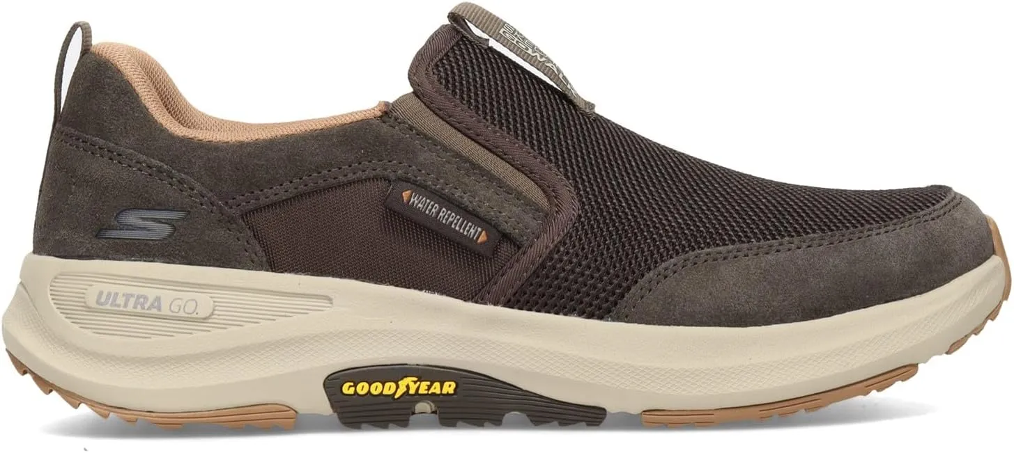 Skechers Men's Go Walk Outdoor Athletic Slip-On Trail Hiking Shoe with Air Cooled Memory Foam