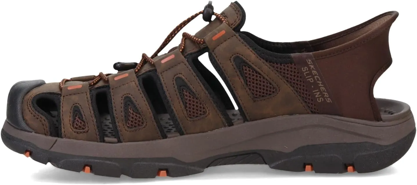 Skechers Men's Tresmen-Norvick 205187 Enclosed Slip-Ins Fisherman Sandal