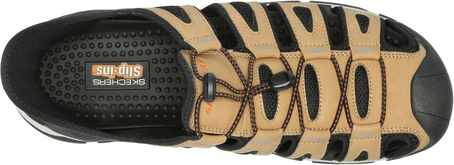 Skechers Men's Tresmen-Norvick 205187 Enclosed Slip-Ins Fisherman Sandal
